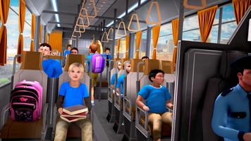 School Bus Coach Driver Games imagem de tela 2