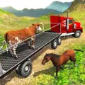 Offroad Farm Animal Truck Driving Game 2020