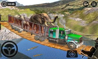 برنامه‌نما Offroad Wild Animal Truck Driv عکس از صفحه