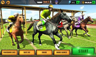Horse Riding Rival: Multiplaye Affiche