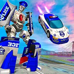 US Police Robot Car Revenge APK download