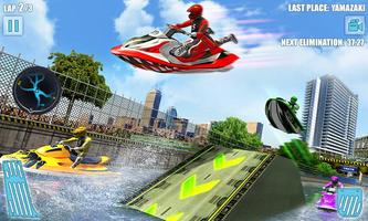 Water Jet Ski Boat Racing 3D captura de pantalla 3