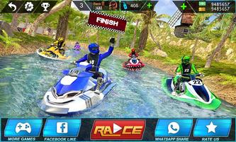 Water Jet Ski Boat Racing 3D poster