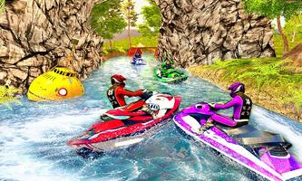 Water Jet Ski Boat Racing 3D screenshot 2