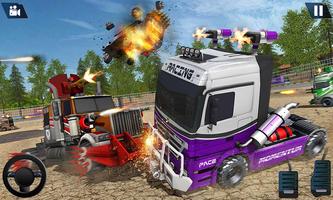Semi Truck Crash Race 2021 capture d'écran 2