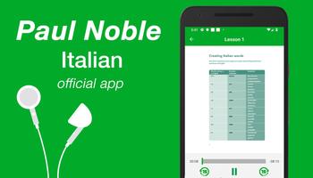 Paul Noble Italian Audio Course Affiche