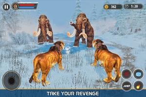 Sabertooth Tiger Revenge: Animal Fighting Games โปสเตอร์