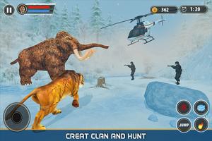 Sabertooth Tiger Revenge: Animal Fighting Games ภาพหน้าจอ 2
