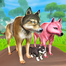 serigala simulator: game hutan liar APK