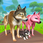 Wolf Simulator: Wild Animal Attack Game ไอคอน