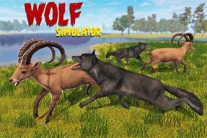 Wolf Simulator: Wild Animal Attack Game 海报