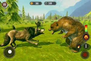 Wolf Simulator: Wild Animal Attack Game ภาพหน้าจอ 3