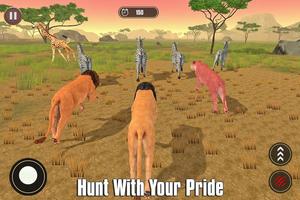 The Lion Simulator: Animal Family Game Ekran Görüntüsü 3