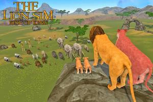 The Lion Simulator: Animal Family Game 海报