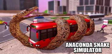 Angry Anaconda Snake City Attack