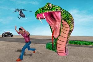 Angry Anaconda Snake City Attack 스크린샷 3