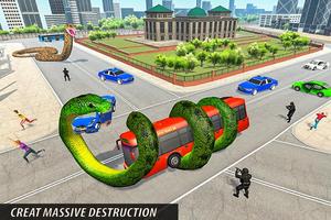 Angry Anaconda Snake City Attack 포스터