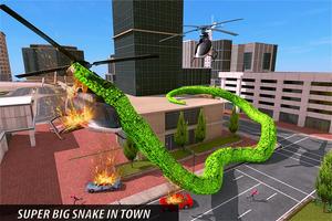 Angry Anaconda Snake City Attack 截图 2