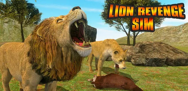 Angry Lion Sim City Attack