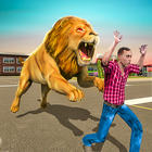 Angry Lion Sim City Attack 아이콘