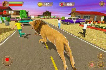 Angry Lion Sim City Attack APK download
