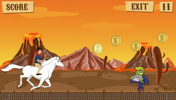 Cowboy Shoot Zombies screenshot 1