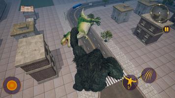 恐竜コング暴れ回るゲーム スクリーンショット 3