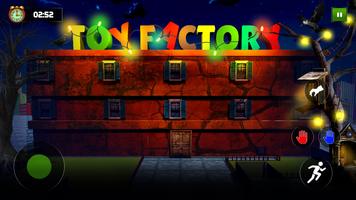 Scary factory playtime game پوسٹر