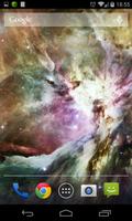Space Galaxy Live Wallpaper captura de pantalla 2