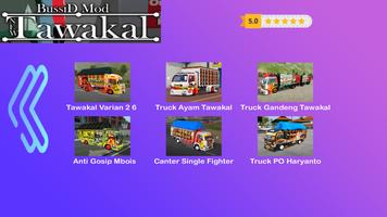 Bussid Mod New Tawakal capture d'écran 3