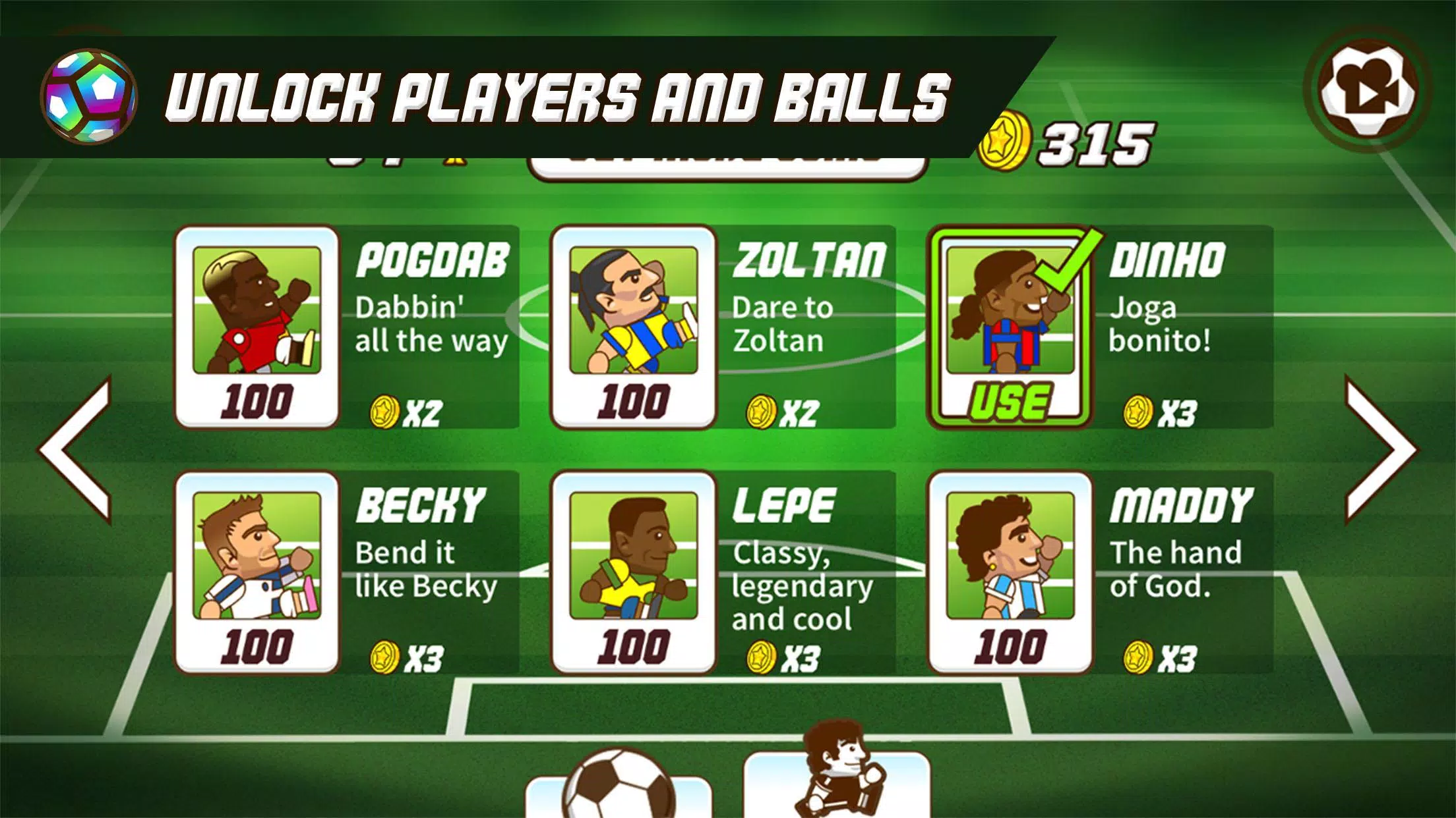 Jogar a Heads Arena Euro Soccer