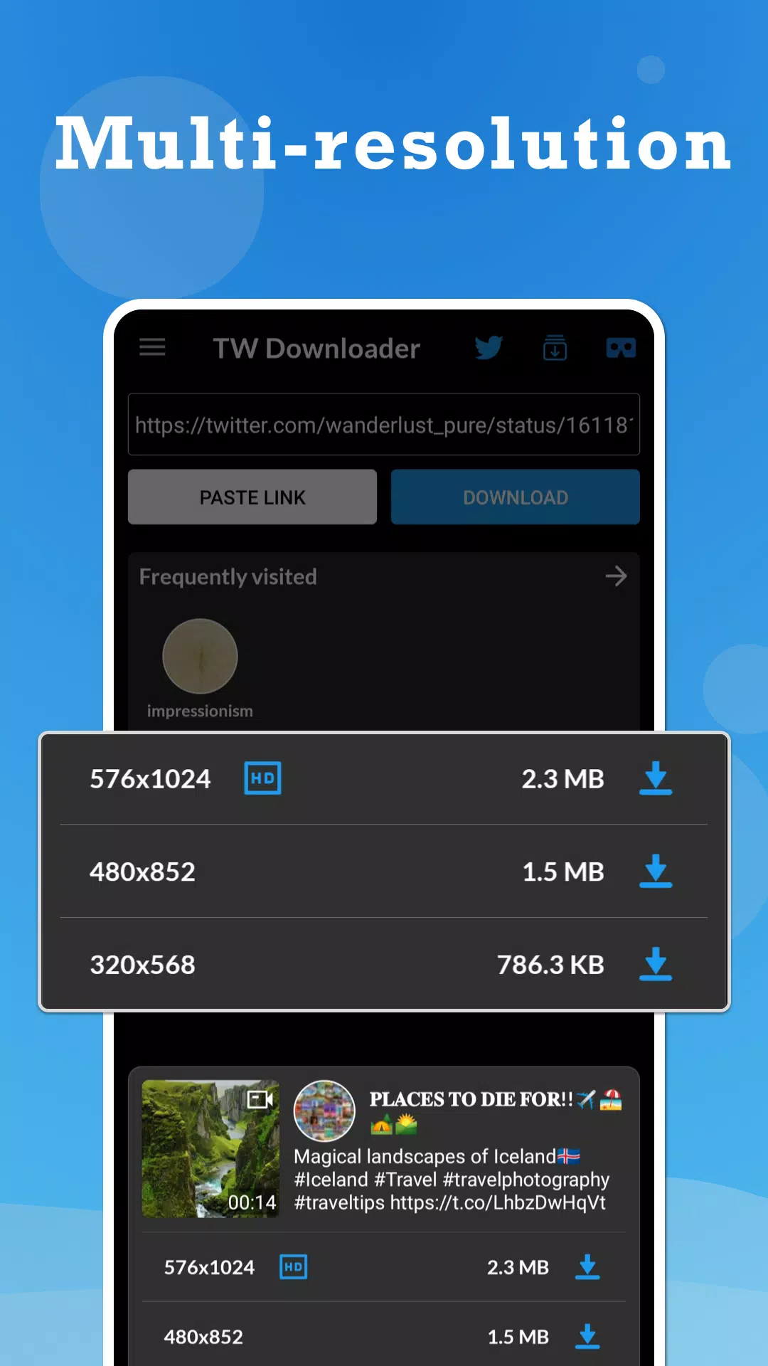 How to Download Download Twitter Videos - GIF on Android