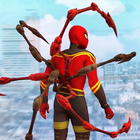 Spider Rope Man Black Hero 아이콘