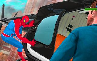 Spider Rope Man Black Hero Screenshot 3