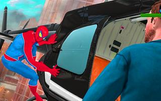 Spider Rope Man Black Hero screenshot 3