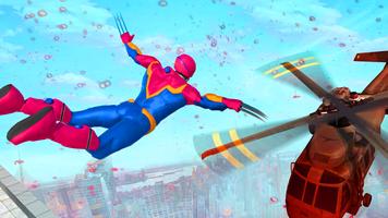 Spider Rope Man Black Hero Screenshot 1