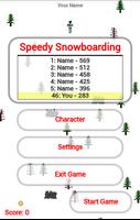 Speedy Snowboarding پوسٹر