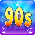 Free 90s music app: free 90s radio app 90's music أيقونة
