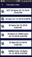 Free Coin and Spin Affiche