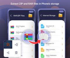 Archiver rar Zip Unzip Zipify تصوير الشاشة 1