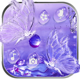 Water Drop Butterfly Launcher  icon