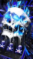 Blue Gothic Skull screenshot 2