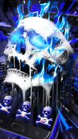 Blue Gothic Skull capture d'écran 2