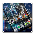 Broken Glass Launcher Theme Live HD Wallpapers ikona