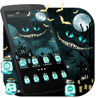 Cheshire Devil Cat Launcher Theme Live Wallpapers-icoon