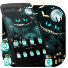 Cheshire Devil Cat Launcher Theme Live Wallpapers ไอคอน