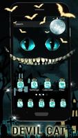 Cheshire Devil Cat Launcher Theme Live Wallpapers स्क्रीनशॉट 2