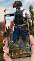 Launcher Chicken Dinner z motywami do tapet HD plakat