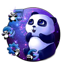 APK Cute Panda Night Launcher Theme Live HD Wallpapers