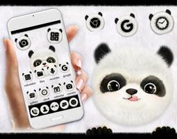 Cute Panda Launcher Theme Live 海報